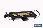 ELECTRIC GRILL PAN | BAIKAL MODEL | NON-STICK ALUMINIUM PLATE | POWER: 2,000W | SIZE: 45 X 25 X 7CM